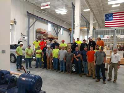 apprentices build K9 agility