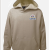 AKWA Mens Pullover Fleece Hoodie Oatmeal